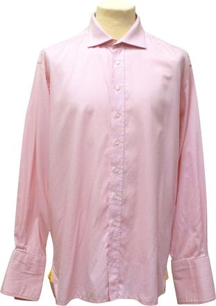 Aquascutum two fold cotton shirt Size 17