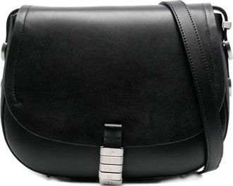 Pinko Large Leather Crossbody Bag With Knots