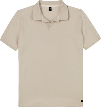 Wahts Mens Polo, Tech Cotton, Tech Polo Shirts Stone Beige / XXL