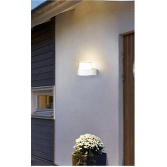 Trade Shop Trade Shop - Applique Moderna A Led Esterno Da Parete 7 W Bianco Luce 6500k 3000k 4000k Es57