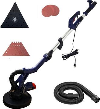 Trade Shop Trade Shop - Levigatrice Muro Cartongesso Carteggiatrice Giraffa Telescopica 710w Rgds-710tf