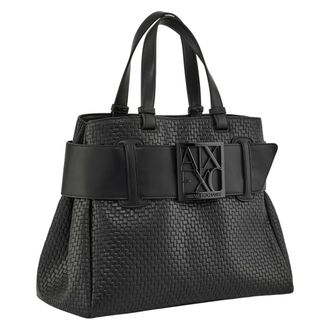 A|X Armani Exchange Tote Bags, female, Black, Size: ONE SIZE Tote Bag