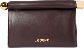 Jacquemus Rolled Top Clutch Bag