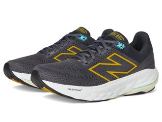 New Balance Mens Fresh Foam X 860 V14 Running Shoe, Magnet/Ginger Lemon/Cyber Jade, 15.5 UK X-Wide