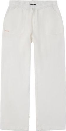 Amundsen & Scott Safari Linen Pants Womens in Natural at Nordstrom, Size X-Large Eu