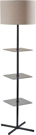 Adesso Imogen Shelf Floor Lamp in Black at Nordstrom