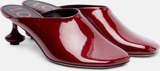 Loewe Toy 45 patent leather mules