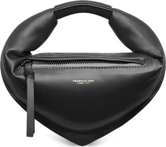 Federico Cina Borsa tote Tortellino mini - Nero