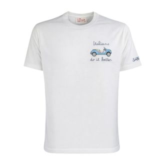 MC2 Saint Barth Portofino T-shirt - male - MC2 Saint Barth - T-Shirts - White - L - Tops