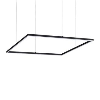 Netlighting Oracle Decorative Square Integrated Pendant Light Black 3000K 51W