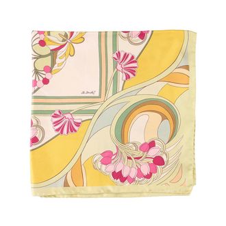 La DoubleJ Silky Scarves, female, Multicolor, Size: ONE SIZE Reversible Foulard 90