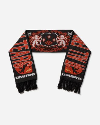 Umbro It All Ends In Tears Scarf Grey / Red / Black