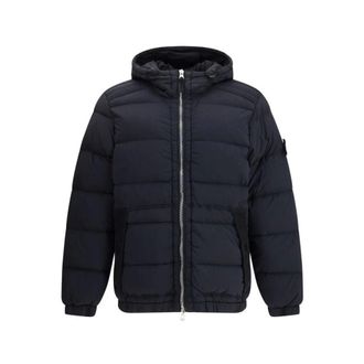 Stone Island Heren, Jassen, Zwart, Maat: XL Nylon