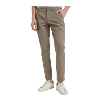 Dondup Chinos, male, Brown, Size: W38 Gaubert Chino