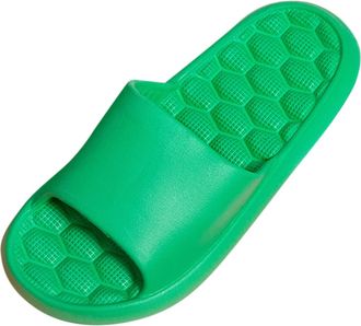 Generic Spring Ladies Footwear Unisex Lovers Flat Shoes Women Home Slippers Flip Flops Comfortable Indoor Outdoor Casual Wear (Green, 4.5)