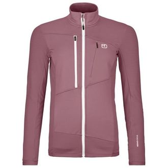 Ortovox Fleece Grid Jacket Fleecejacke f&uuml;r Damen | lila