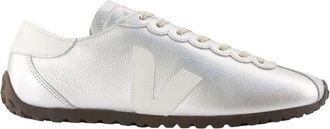 Veja Cateyes Trainers - Veja - Leather - Silver - male - Veja - Sneakers - Gray - 11 UK - Shoes