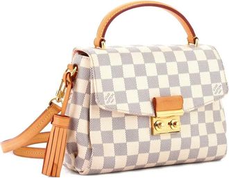 Louis Vuitton Croisette Handbag Damier crossbodytas - Wit