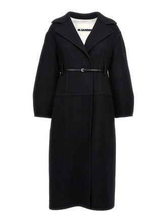 Jil Sander Long wool coat
