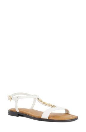 Dune London Lollipops Ankle Strap Sandal in White at Nordstrom, Size 6.5Us