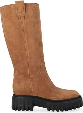 Hogan Stijlvolle Laars - Dames - Hoge Laarzen - Bruin - 36 1/2 EU - Schoenen