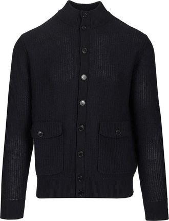 Ballantyne Valstarino Jacket - Heren - Vesten - Blauw - 2XL - Katoen - Truien & Vesten