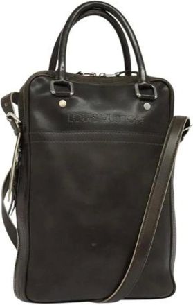 Louis Vuitton unisex, Pre-owned, Bruin, Maat: ONE Size Leer