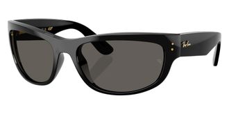 Ray-Ban MEGA BALORAMA Ultra Black Square Unisex Sunglasses RB2289 6826J5 60