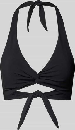 Barts Bikini-Oberteil mit Label-Detail Modell SOLID in Black, Gr&ouml;&szlig;e 36