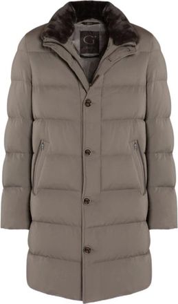 Gimos Hombre, Abrigos, Gris, Talla: 2XL