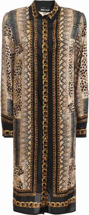 Just Cavalli Overhemden - Dames - Shirt Kleedjes - Veelkleurig - XS - Kleedjes