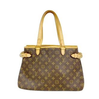 Louis Vuitton Pre-owned Handbags, female, Brown, Size: ONE SIZE Pre-owned Batignolles Horizontal Tote