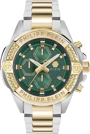 Philipp Plein The $kull Pwwfa 0525 - Heren - Horloges - Groen - ONE Size - Accessoires
