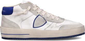 Philippe Model Nice Tennis - Heren - Sneakers - Wit - 41 EU - Katoen - Schoenen