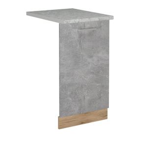 Vicco Tapa Del Lavavajillas R-line, Hormig&oacute;n, 45 Cm, Et M&aacute;rmol