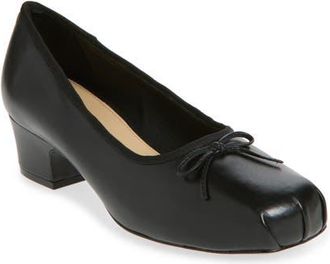 Sandy Liang Court Pump in Black at Nordstrom, Size 7.5Us