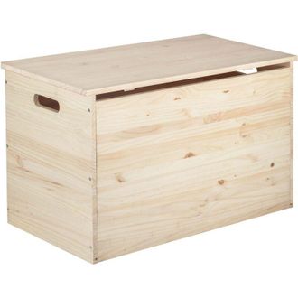 Astigarraga Arc&oacute;n Ba&uacute;l De Almacenaje De Madera Maciza De Pino 50x80x40cm