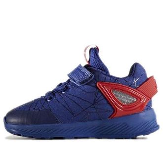 adidas (TD) adidas Rapidarun I Spider-Man Shoes Royal Blue Red CG3225