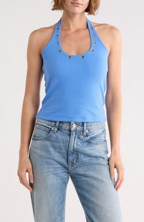 Vigoss Grommet Halter Top in Cornflower at Nordstrom Rack, Size Medium
