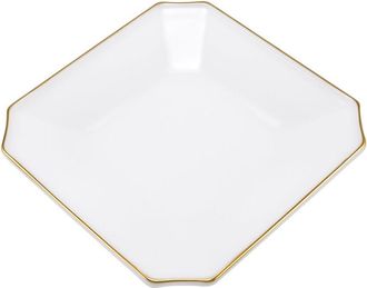 Barski Set Of 4 Square Plates With Rim