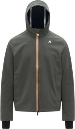K-Way Jacko Bonded Jacket - Heren - Zomerjassen - Groen - M - Polyester - Jassen