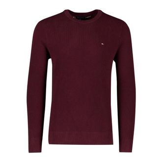 Tommy Hilfiger Heren, Truien, Rood, Maat: 2XL Katoen