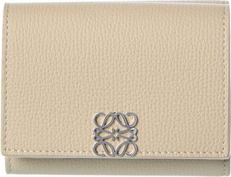 Loewe Anagram Leather Trifold Wallet