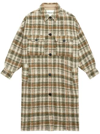 Isabel Marant Fontizi Wool Blend Coat