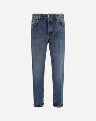 Pantaloni Torino Jeans a gamba dritta in denim Man 32
