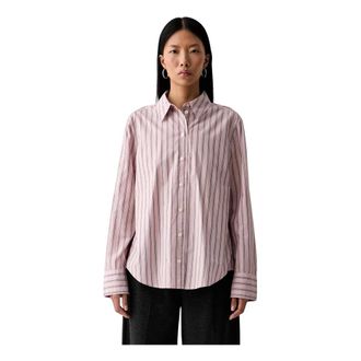 Marc O'Polo Camisa de Algod&oacute;n a Rayas - Blouses & Shirts - Mujer - Rosa - XS