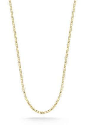 Glaze Jewelry Box Chain Necklace in Yellow Gold at Nordstrom Rack