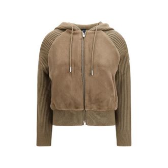 Moose Knuckles Junction Faux-fur Panel Cardigan