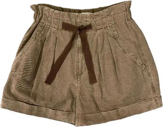 Isabel Marant Mujer, Pantalones cortos, Marr&oacute;n, Talla: S