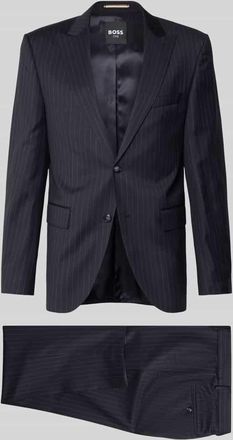 HUGO BOSS Regular Fit Anzug aus reiner Schurwolle Modell JECKSON in Marine, Gr&ouml;&szlig;e 102